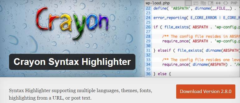 Crayon-Syntax-Highlighter